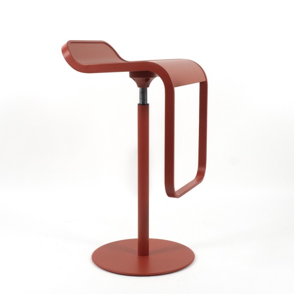 lapalma LEM S80 Barhocker | Farbe Mattone | Gasfeder chrom