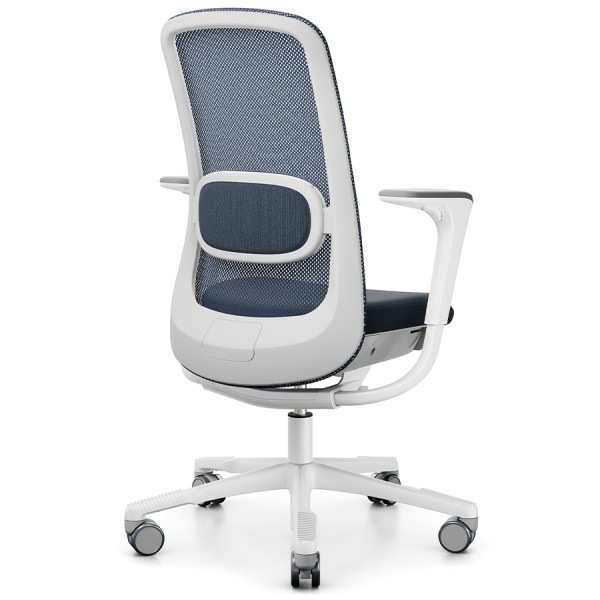 HAG SoFi Mesh 7500 Dark Blue mit Gestell in Weiß