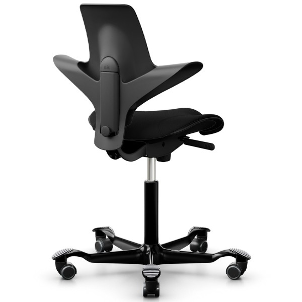 HAG Capisco Puls 8020 schwarz mit Gestell schwarz