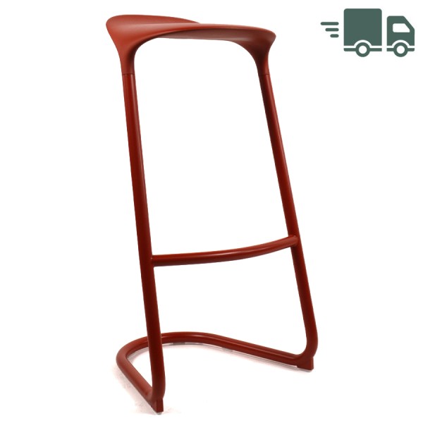 lapalma CROSS Barhocker S452 fixe Höhe 80 cm - mattone