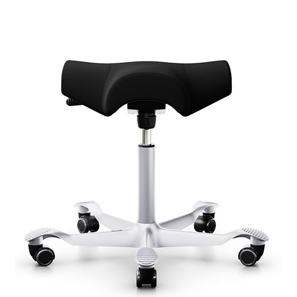 HAG Capisco 8105 Hocker Sattelhocker schwarz silber
