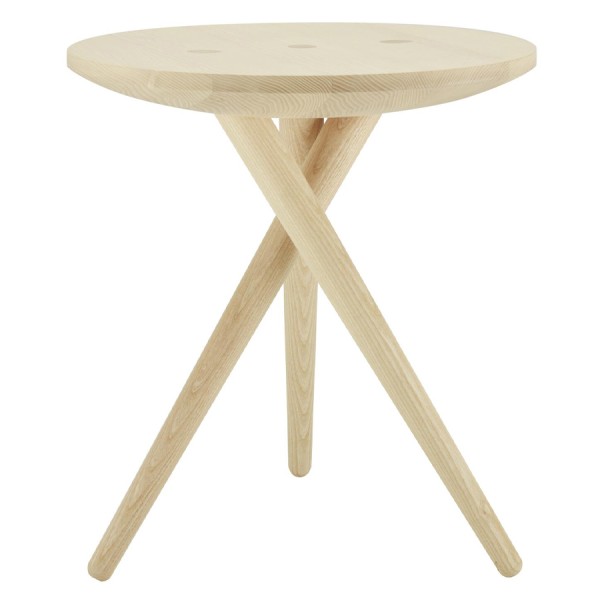 THONET 1025 Beistelltisch Esche - Frontansicht 