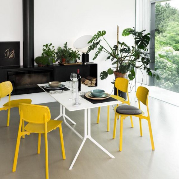 Kristalia COLANDER Chair Zinkgelb Beispielbild