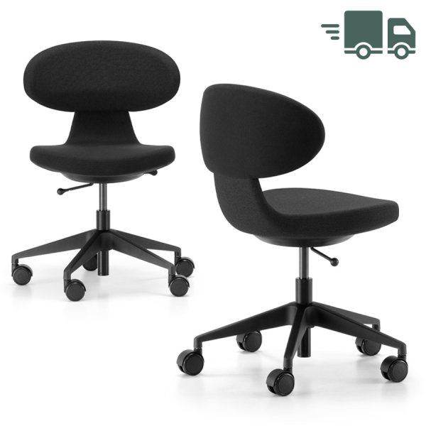 Girsberger SIMPLEX 3D Homeoffice Bürostuhl schwarz