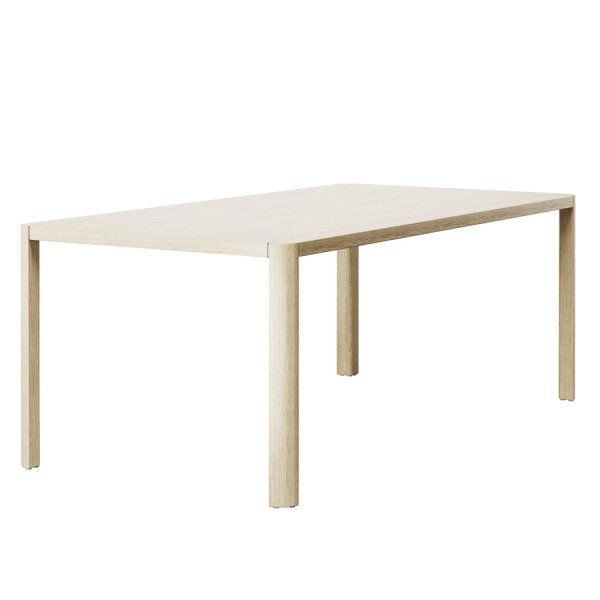 THONET S 1140 Allrounder-Tisch Esszimmer - Eiche aufgehellt - Ausführung 200x100 cm 