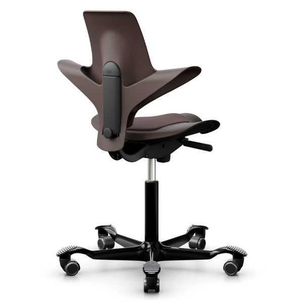 HAG CAPISCO PULS 8010 braun mit Stoff Select chestnut - Gestell schwarz