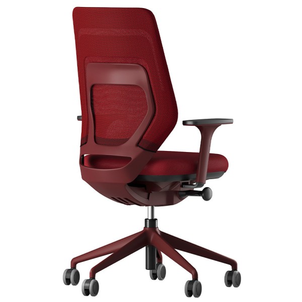 fm Asiento Bürodrehstuhl in Rot Komfort