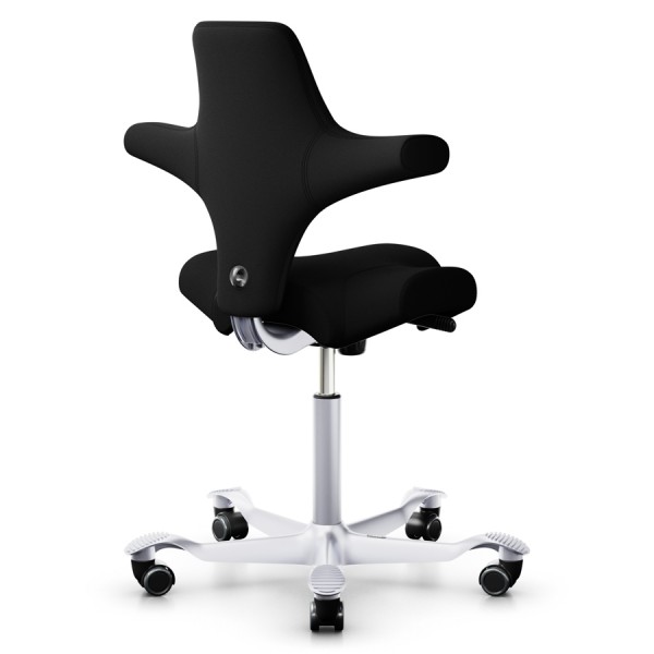 HAG Capisco 8106 Xtreme schwarz Gestell Silber Gasfeder 150