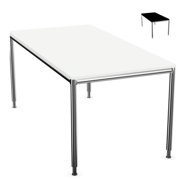 Bosse S-Desk weiss mit Chrom