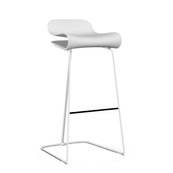 Kristalia BCN Barhocker weiß - Höhe 66cm