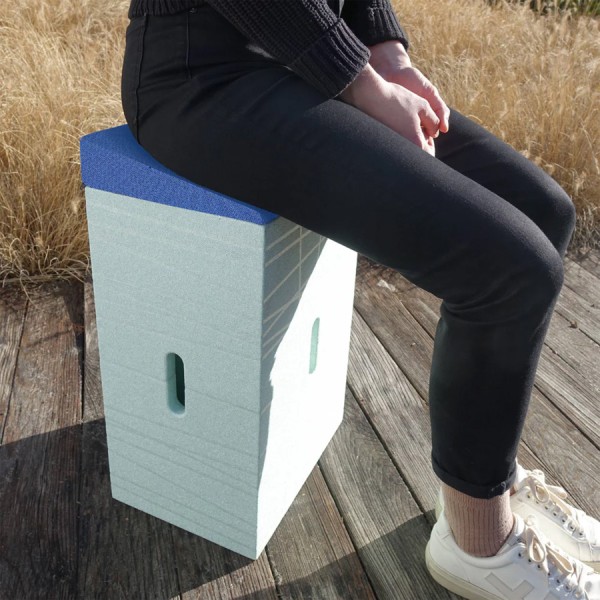 X-Brick Zubehör : X-wedge Sitzkissen dunkelblau