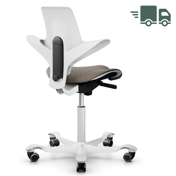 HAG CAPISCO PULS 8020 White Edition mit Stoff Select beige 
