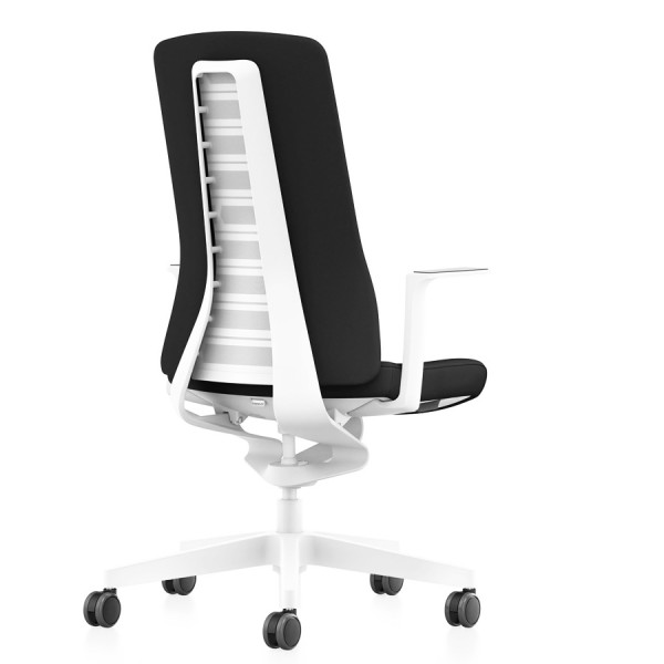 Interstuhl PUREis3 PU113 weiß schwarz 
