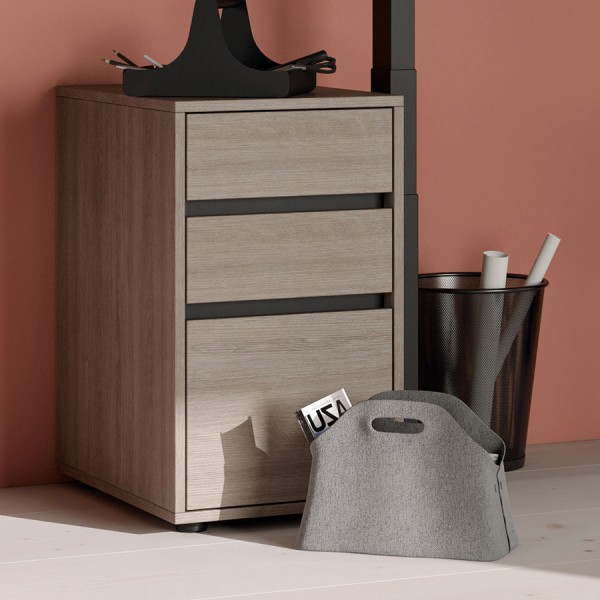 Palmberg Anstellcontainer Standcontainer Select - Nussbaum - Beispielbild 
