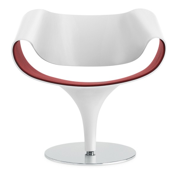 Züco PERILLO Lounge Sessel PE 831 | Schale/Tulpe deckend lackiert | Konfigurator